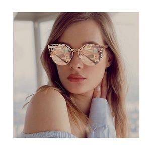 Quay Australia Rose Gold Sunglasses